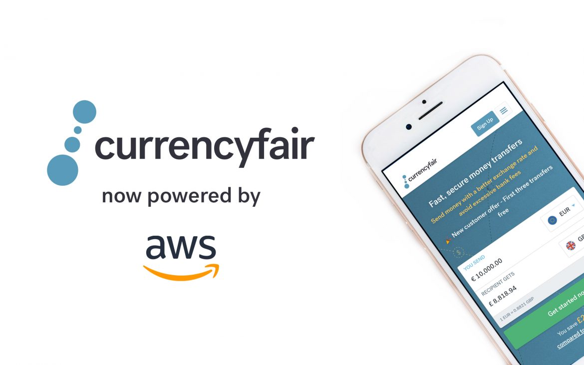 CurrencyFair now powered by AWS.