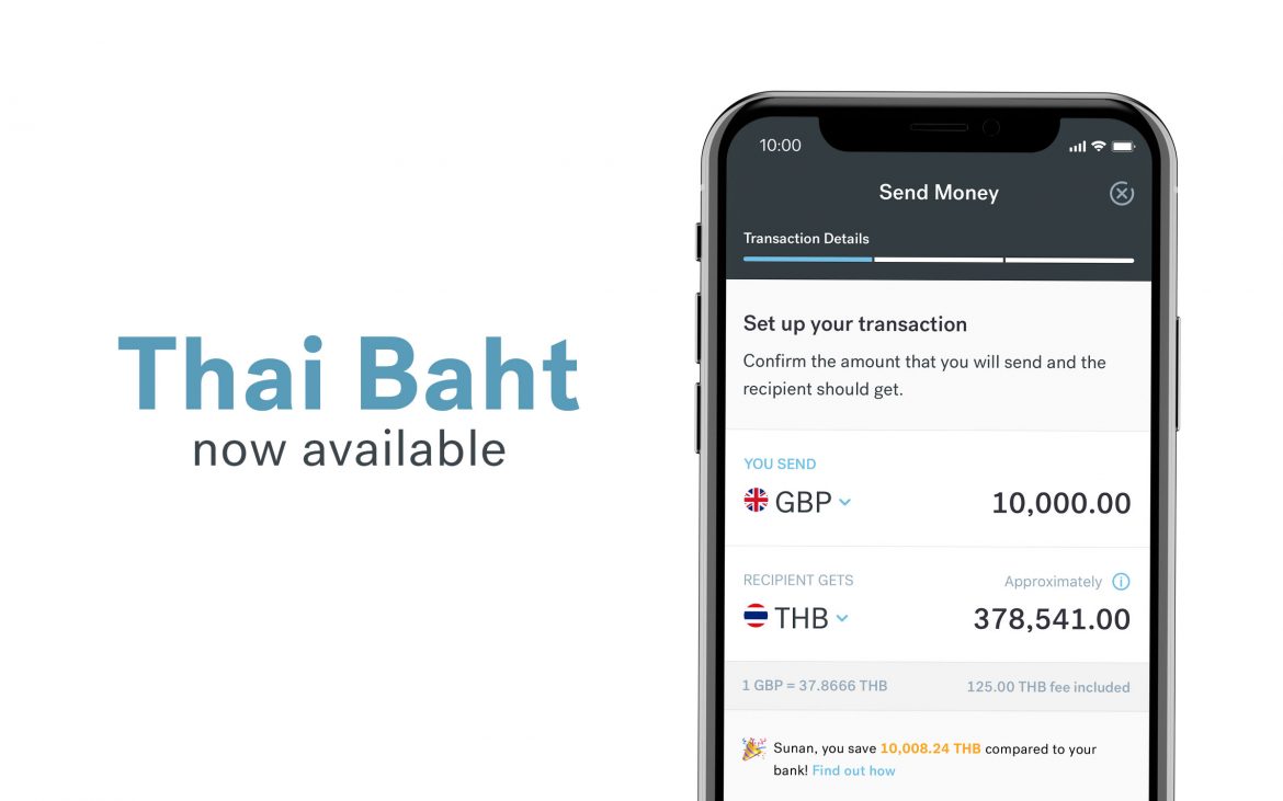 Thai Baht now available on CurrencyFair.