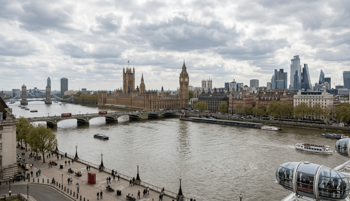 London skyline during the day