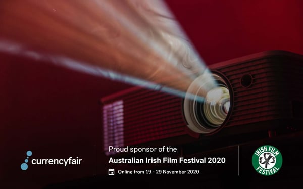 CurrencyFair, proud sponsor of the Australian Irish Film Festival 2020.