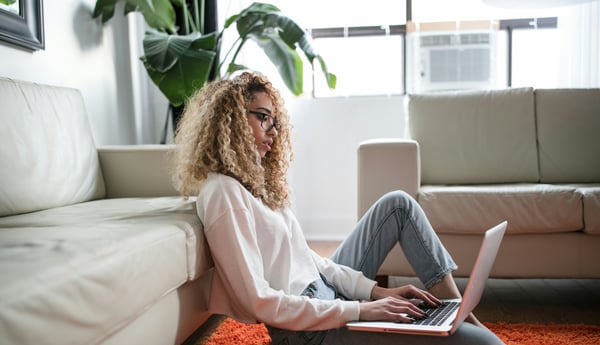 Woman on laptop