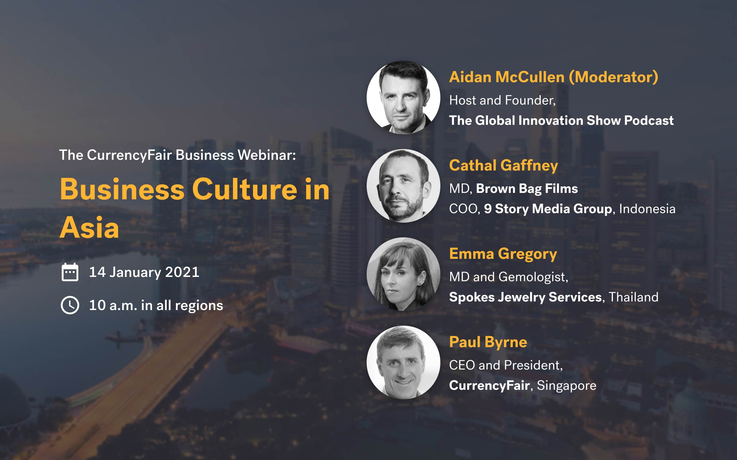 Business Culture in Asia panellist biographies