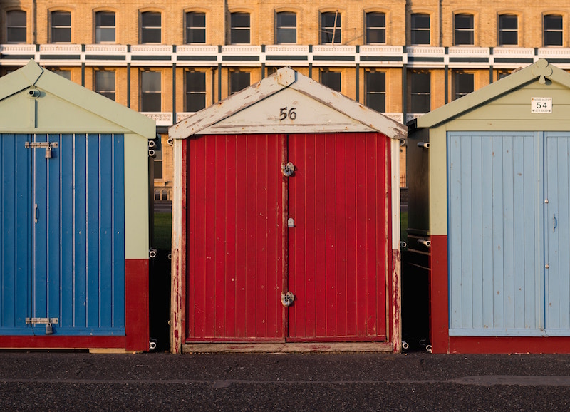 uk beach huts